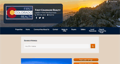 Desktop Screenshot of firstcoloradorealty.com